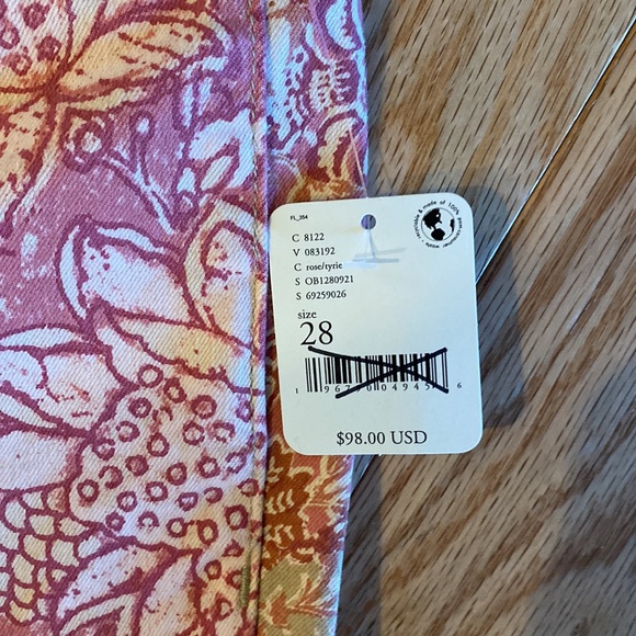 Free People Youthquake Floral Flare Jeans - Picture 4 of 6